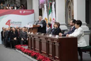 Ricardo Sodi Cuellar, magistrado presidente del Poder Judicial del Estado de México, presenta su Cuarto Informe Desarrollo Estratégico