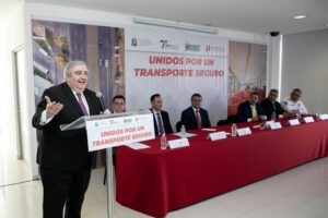 Ricardo Sodi promueve unión por un transporte seguro en Edomex