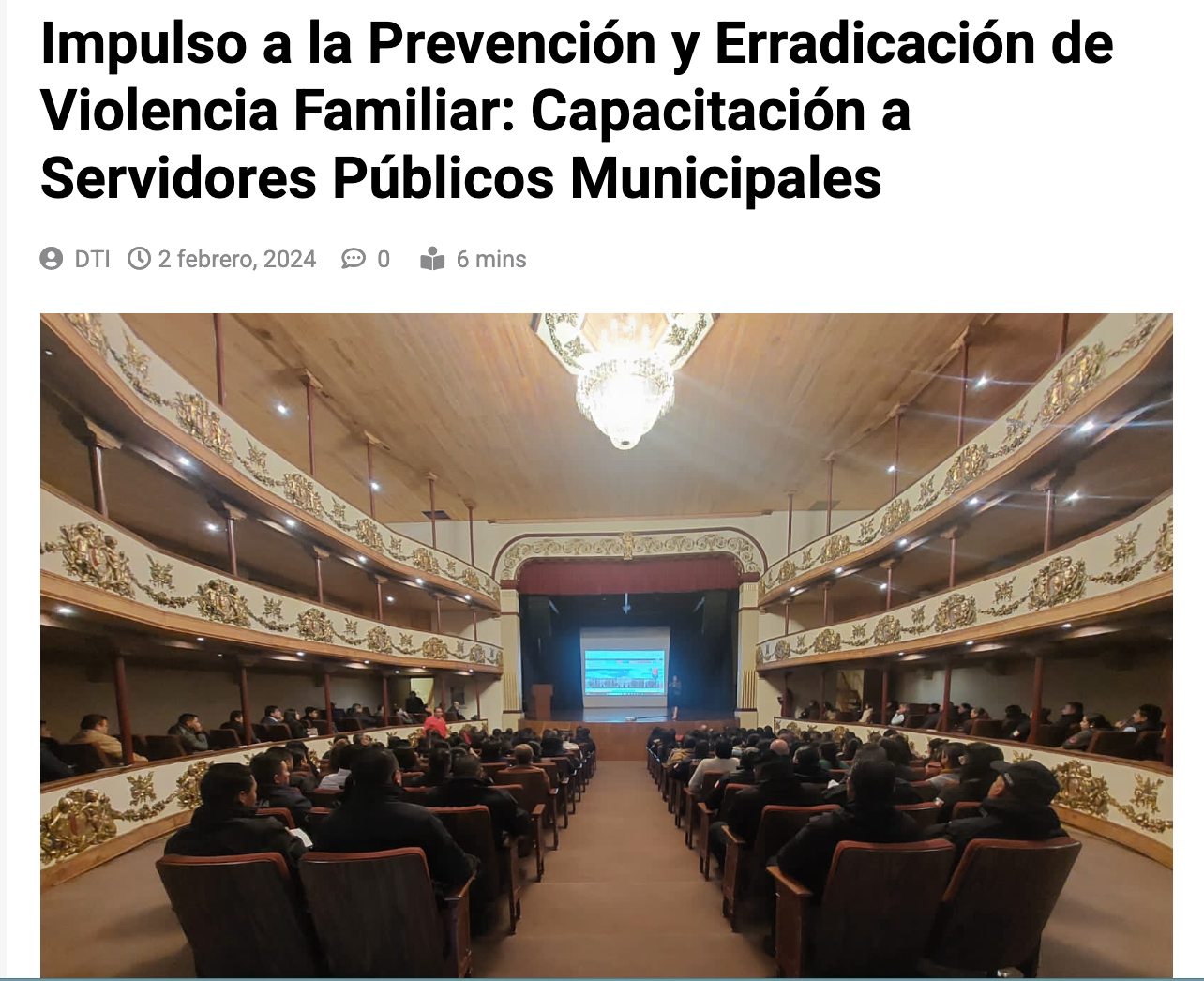 Impulso a la Prevención y Erradicación de Violencia Familiar ...