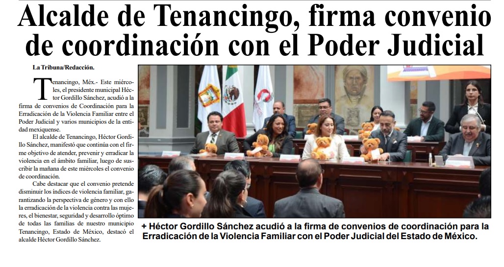 Municipios unidos contra la Violencia Familiar