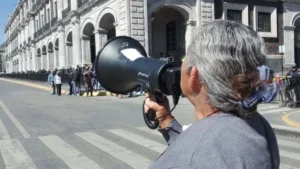 Colectivo Haz Valer Mi Libertad se manifiesta frente a Palacio de Gobierno y el PJEdomex para solicitar el cumplimiento de compromisos en los casos de los injustamente presos