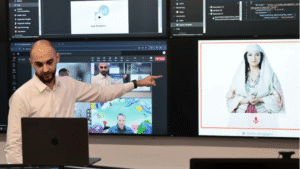 Ministra creada con IA debuta en Albania