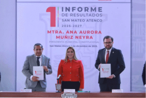 ‘San Mateo Atenco, avanza más unidos que nunca’: Ana Muñiz Neyra rinde primer informe