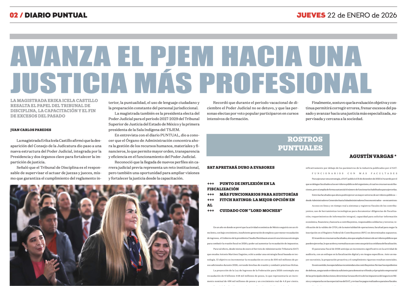Avanza el PJEM hacia una justicia más profesional